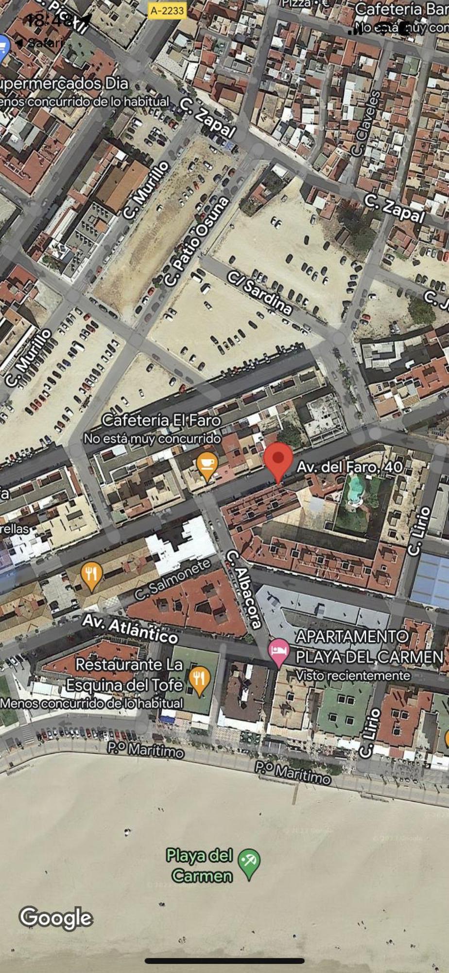 Apartamento El Faro Barbate Buitenkant foto
